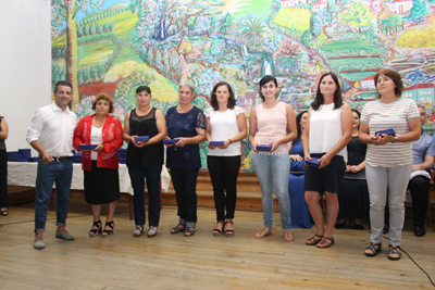 Homenagem as colaboradoras do Serviço de Apoio Domiciliário do Centro Social e Paroquial